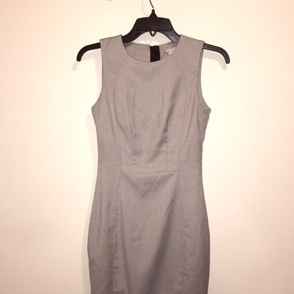 Pencilskirt Gray Dress